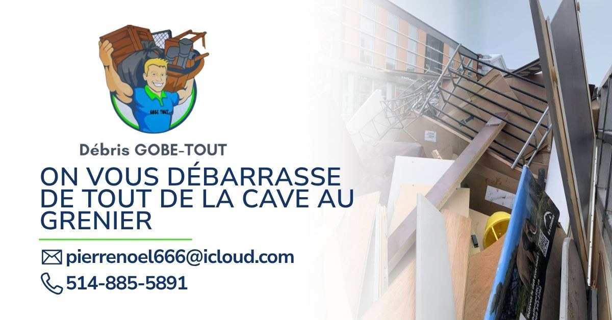 Bannière Débris Gobe-Tout inc.
